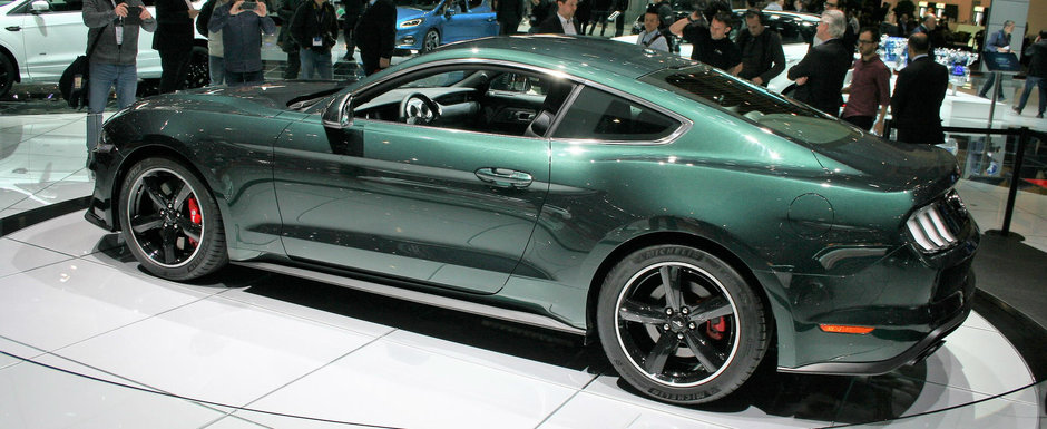 Ford a lansat la Geneva noul Mustang Bullitt. Masina americana combina un motor V8 cu o cutie manuala Ford a lansat la Geneva noul Mustang Bullitt. Masina americana combina un motor V8 cu o cutie manuala