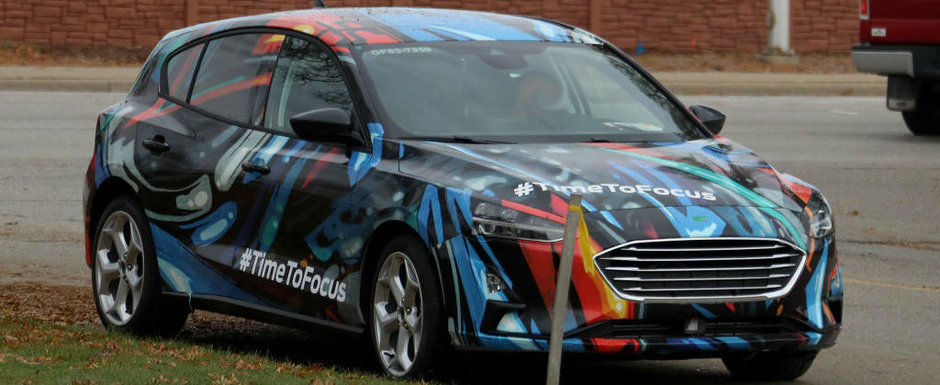 Ford a scos pe strazi noul Focus. Caroseria a primit un camuflaj prin care se vede ABSOLUT TOT Ford a scos pe strazi noul Focus. Caroseria a primit un camuflaj prin care se vede ABSOLUT TOT