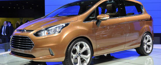 Ford B-Max, disponibil pentru clientii romani incepand cu a doua jumatate a lui 2012