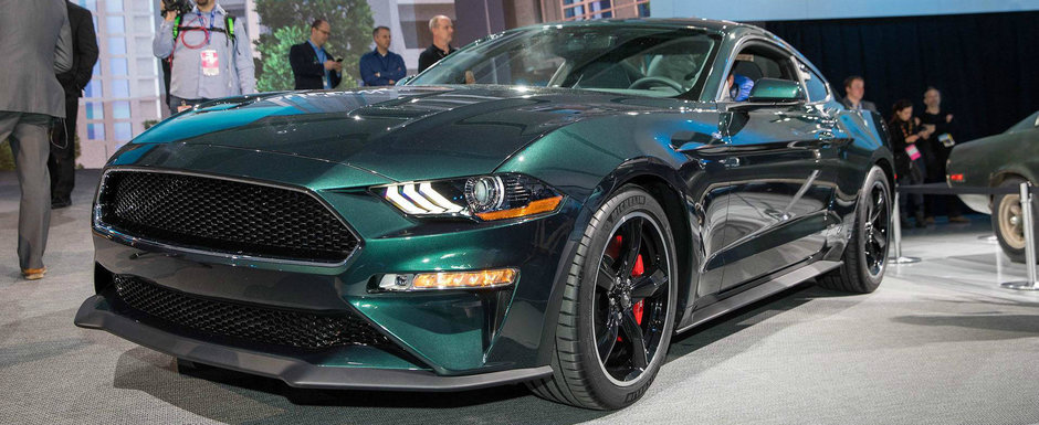 Ford confirma puterea noului Mustang Bullit. Cati cai are versiunea americana si cati vor primi europenii Ford confirma puterea noului Mustang Bullit. Cati cai are versiunea americana si cati vor primi europenii