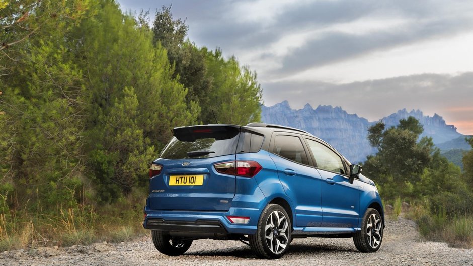 Ford EcoSport facelift- configuratie de Europa