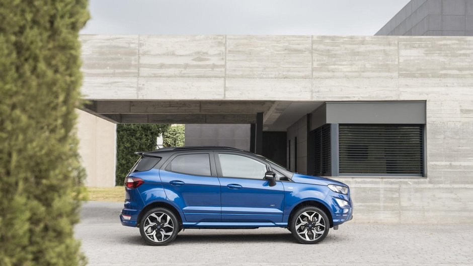 Ford EcoSport facelift- configuratie de Europa