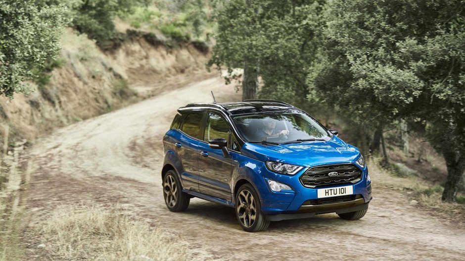 Ford EcoSport facelift- configuratie de Europa