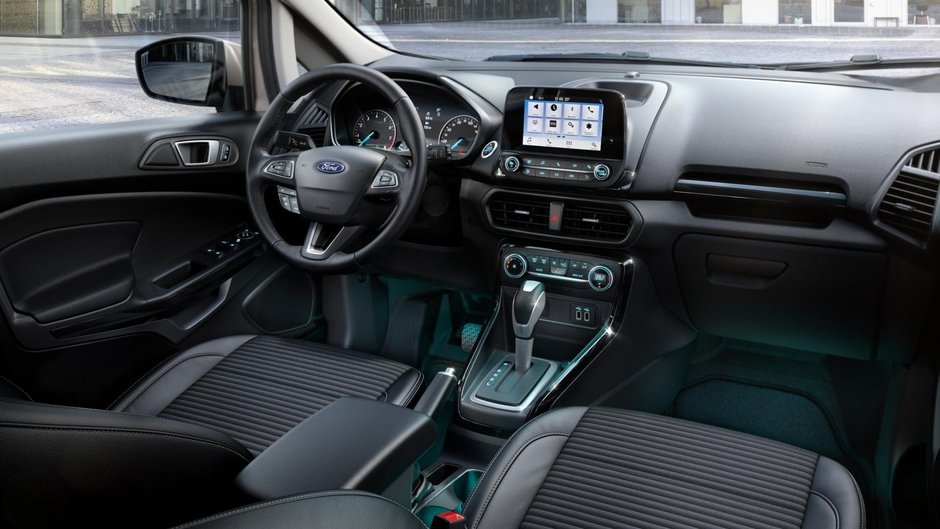 Ford EcoSport facelift- configuratie de Europa