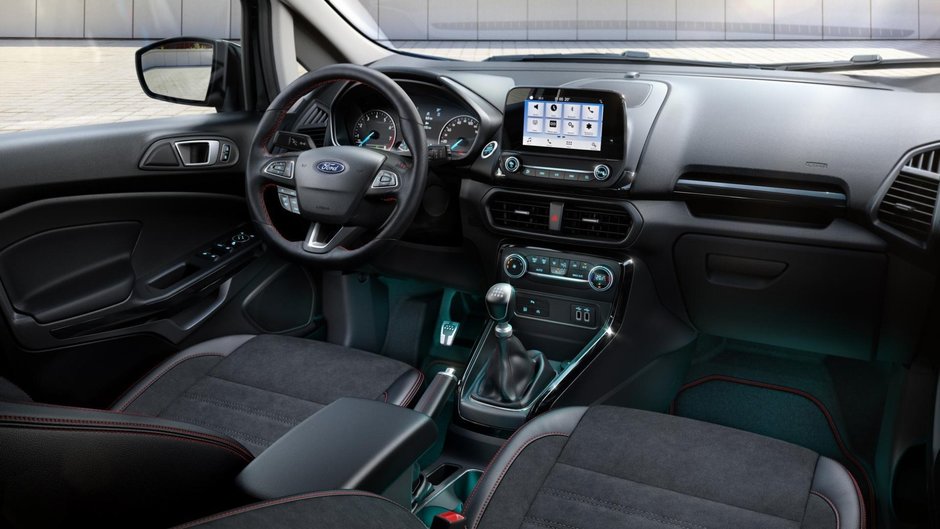 Ford EcoSport facelift- configuratie de Europa