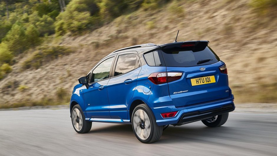 Ford EcoSport facelift- configuratie de Europa