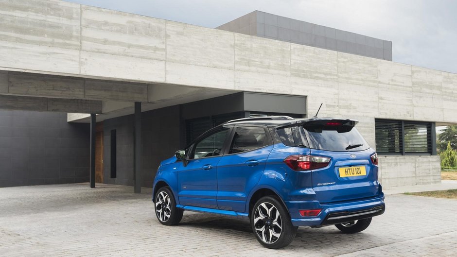 Ford EcoSport facelift- configuratie de Europa