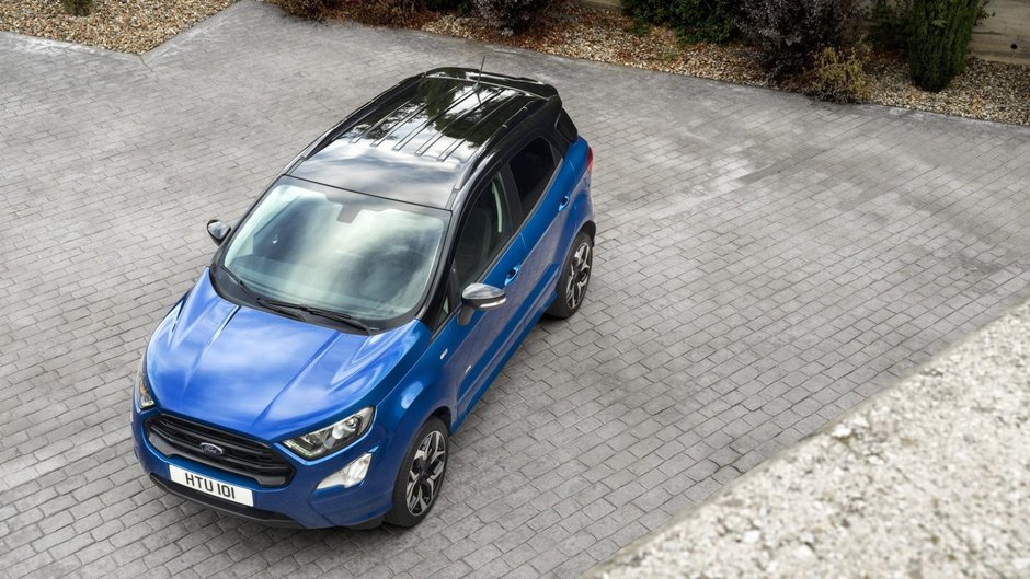 Ford EcoSport facelift- configuratie de Europa