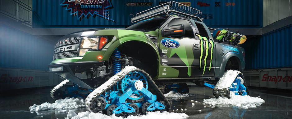 Ford F-150 RaptorTRAX: Iata cum arata cea mai noua jucarie a lui Ken Block!