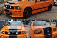 Ford Falcon transformat in Mustang