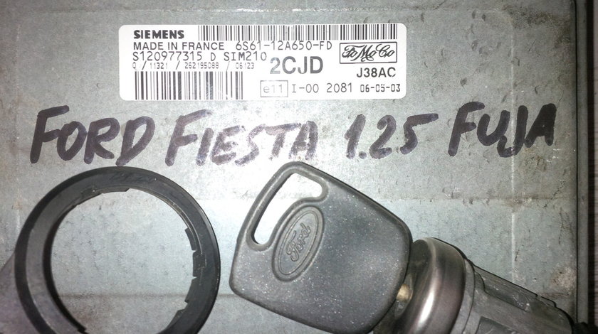 ford fiesta 1.25 fuja 6S61-12A650-FD SIEMENS S120977315D