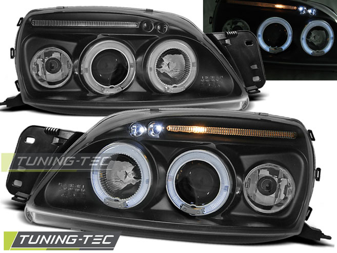 FORD FIESTA MK5 09.99-04.02 ANGEL EYES BLACK