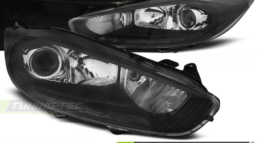 FORD FIESTA MK7 13-16 LED DRL BLACK