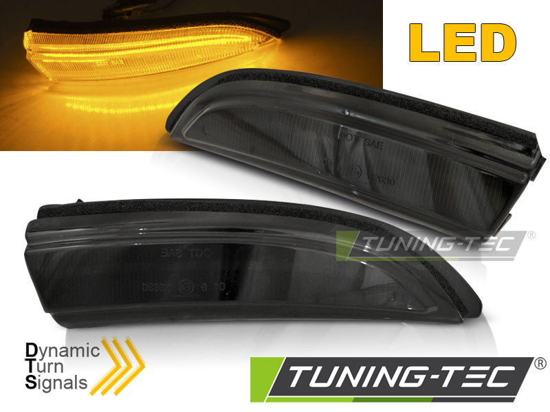 FORD FIESTA MK7 13-16 SEQ LED SMOKE