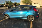 Ford Fiesta ST in Liquid Blue