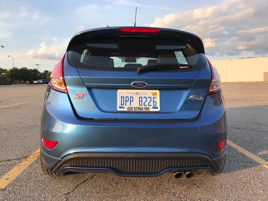 Ford Fiesta ST in Liquid Blue