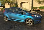 Ford Fiesta ST in Liquid Blue