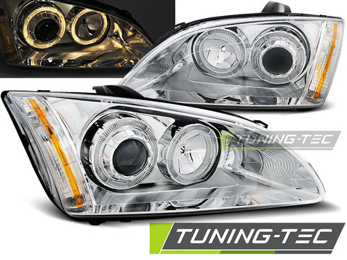 FORD FOCUS II 09.04-01.08 ANGEL EYES Crom look