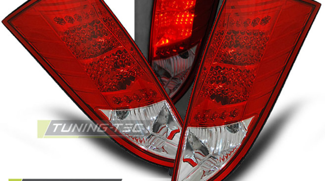 FORD FOCUS MK1 10.98-10.04 HATCHBACK ROSU ALB LED