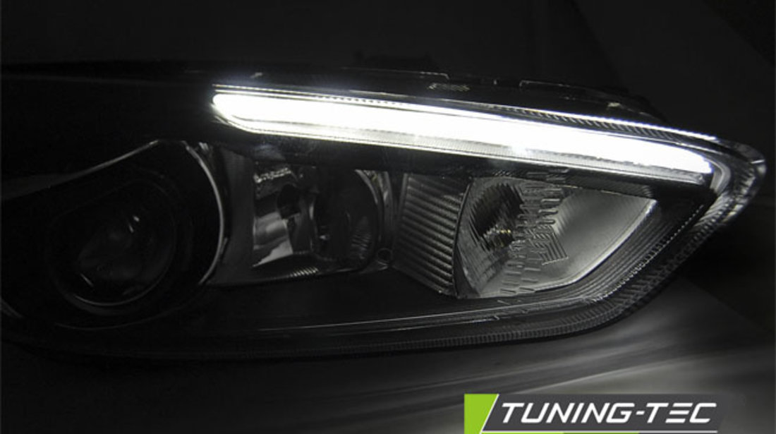 FORD FOCUS MK3 14-18 BLACK LED DRL (LED OEM)