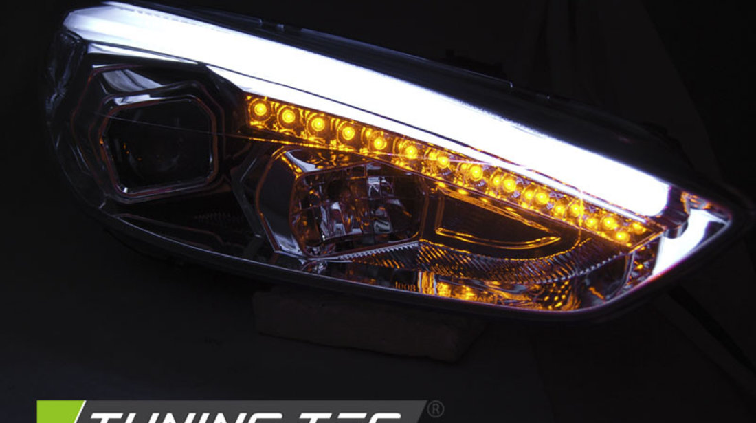 FORD FOCUS MK3 15-18 Crom look DRL LED