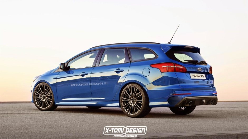 Ford Focus RS Break - Ipoteza design