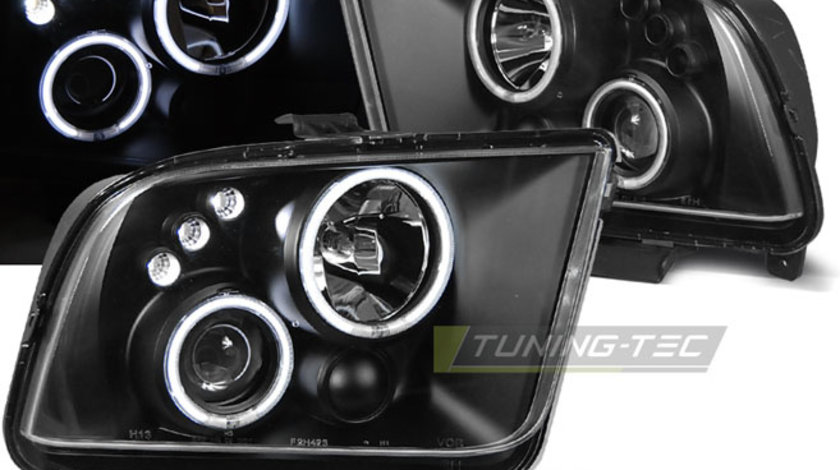 FORD MUSTANG 04-09 ANGEL EYES BLACK