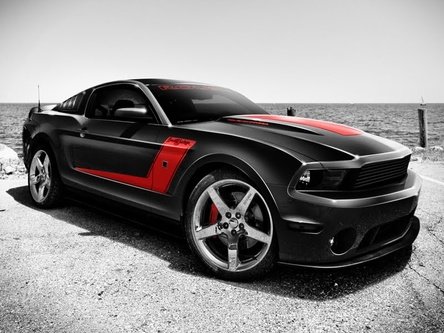 Ford Mustang by Roush - Special pentru Barrett-Jackson Ford Mustang by Roush - Special pentru Barrett-Jackson