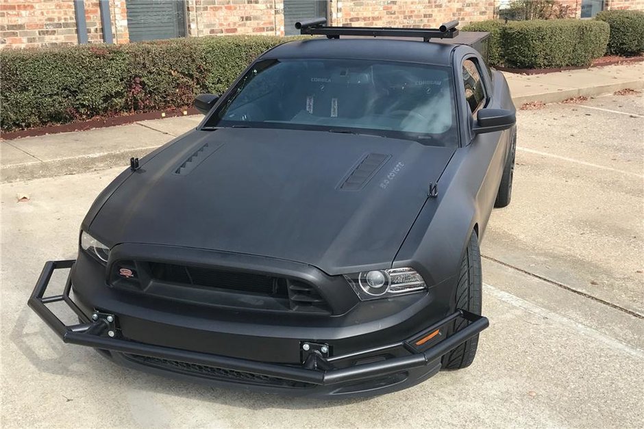 Ford Mustang camera car