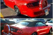 Ford Mustang cu roata de rezerva