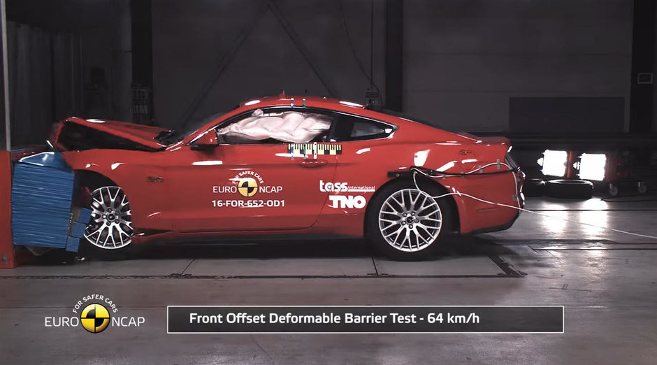 Ford Mustang Euro NCAP 2