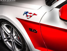 Ford Mustang GT modificat de Roush si Carlex Design