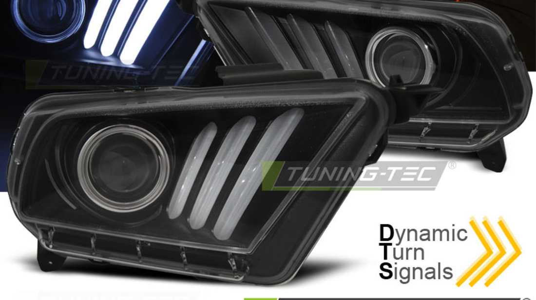 FORD MUSTANG V 10-13 TUBE LIGHT BLACK