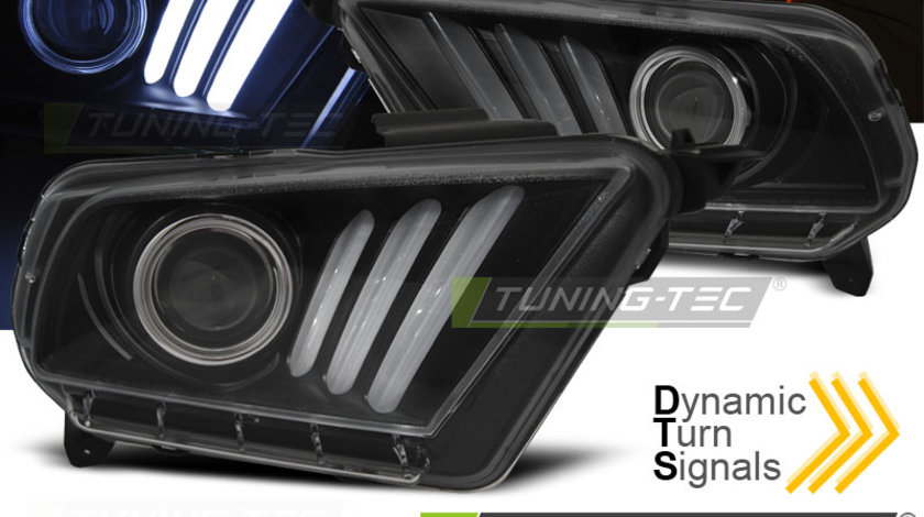 FORD MUSTANG V 10-13 TUBE LIGHT BLACK