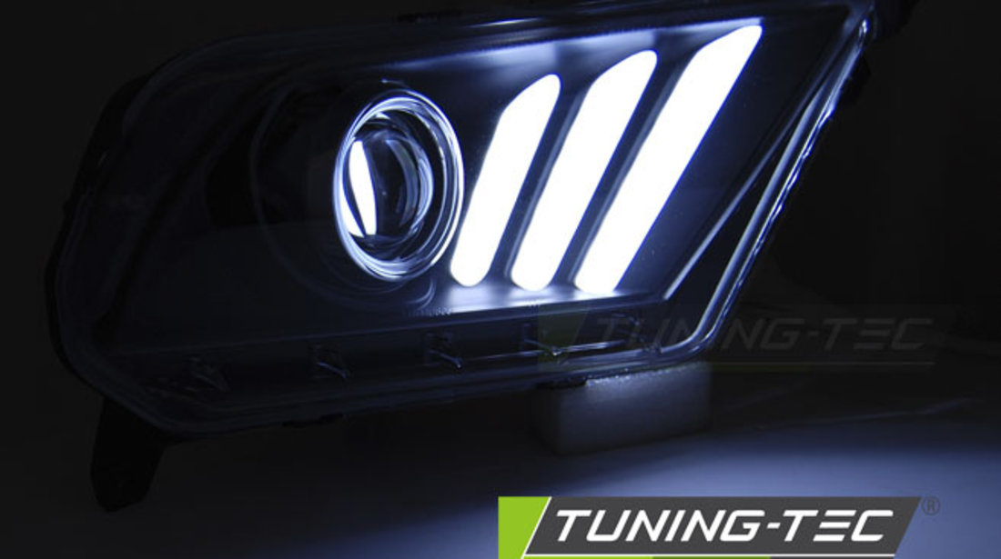 FORD MUSTANG V 10-13 TUBE LIGHT BLACK