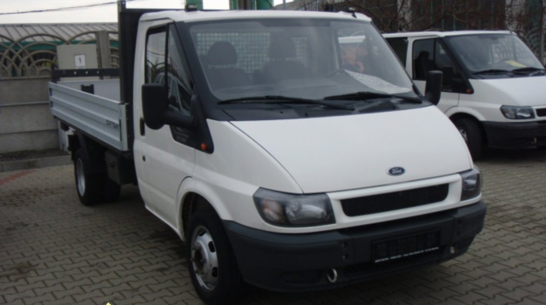 Ford Transit 2 4 D Clima Pritsche Camioneta cu Bena Autoutilitara