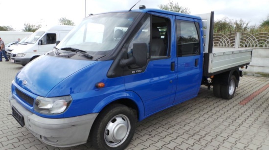 FORD Transit 2.4TDDi Doka Pritsche Camioneta Autoutilitara cu Lada Bena