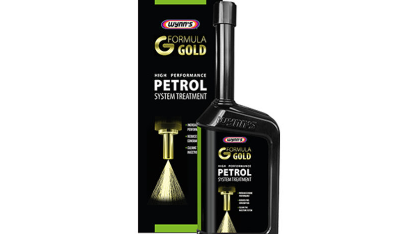 FORMULA GOLD PETROL- TRATAMENT SISTEM BENZINA. 500ML W70701 WYNN'S