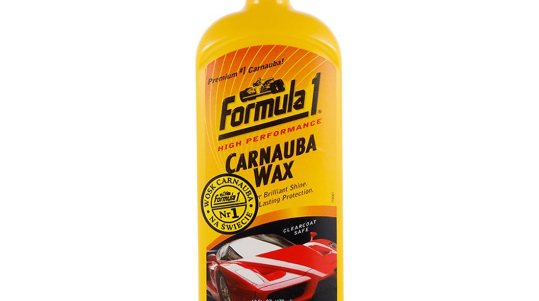 Formula1 Carnauba Wax Wax Lapte, 473 Ml Crema Lac F1-13766