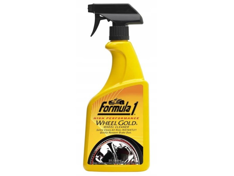 Formula1 Wheel Gold Detergent Pentru Anvelope și Jante, 650 Ml F1-00387