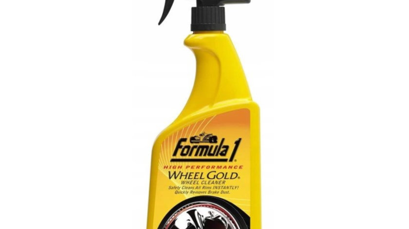 Formula1 Wheel Gold Detergent Pentru Anvelope și Jante, 650 Ml F1-00387