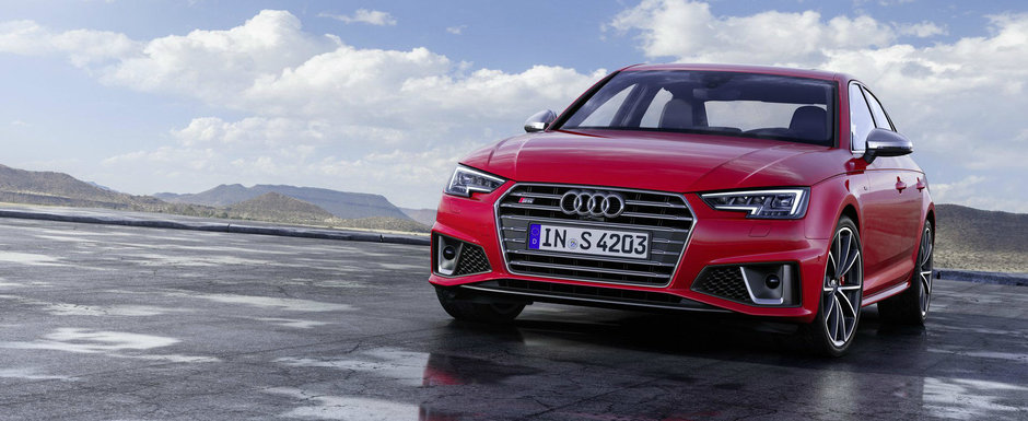 Forta DIESEL! Audi lanseaza in premiera noile versiuni de performanta S4 si S4 Avant cu motor V6 TDI