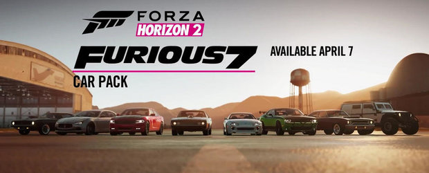 Forza Horizon 2 se innoieste cu 8 masini din Fast and Furious 7