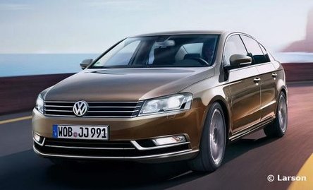 FOTO - Prima poza cu noul VW Passat! FOTO - Prima poza cu noul VW Passat!