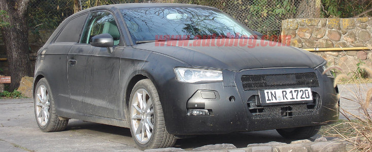 Foto spion: noul Audi A3 isi arata fata restilizata Foto spion: noul Audi A3 isi arata fata restilizata