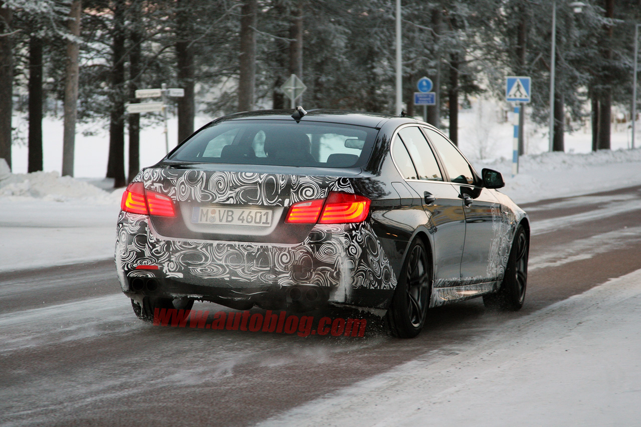 Poze Masini Noi Foto Spion Viitorul Bmw M5 Face Cunostinta Cu