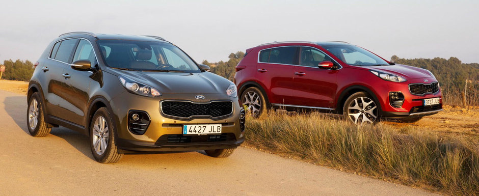 Fotografii proaspete cu Kia Sportage, SUV-ul cu design inspirat de avioanele de vanatoare Fotografii proaspete cu Kia Sportage, SUV-ul cu design inspirat de avioanele de vanatoare