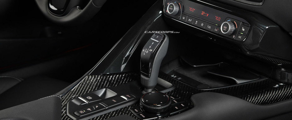 Fotografiile care dau de gol Toyota Supra. Noua generatie arata ca un BMW la interior Fotografiile care dau de gol Toyota Supra. Noua generatie arata ca un BMW la interior