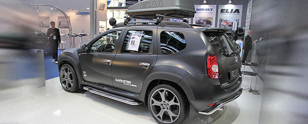 Frankfurt Motor Show 2011: Dacia Duster negru mat si tunat de Elia