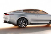 Frankfurt Motor Show 2011: Kia RWD Concept, poze noi cu sedanul corean